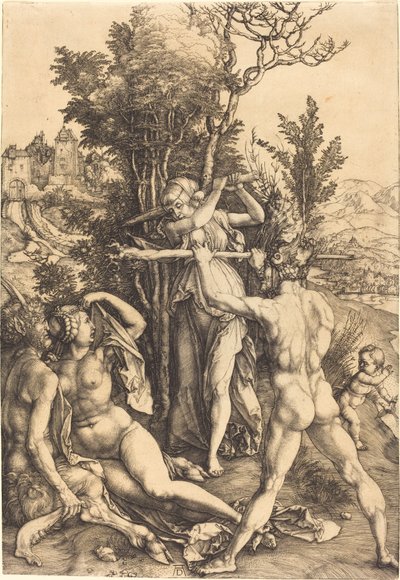 Herkules am Scheideweg von Albrecht Dürer