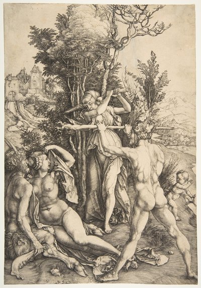 Herkules am Scheideweg, ca. 1498 von Albrecht Dürer