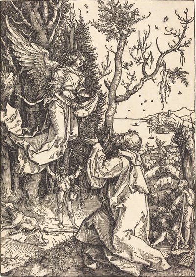 Joachim und der Engel von Albrecht Dürer