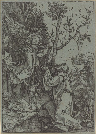 Joachim und der Engel von Albrecht Dürer