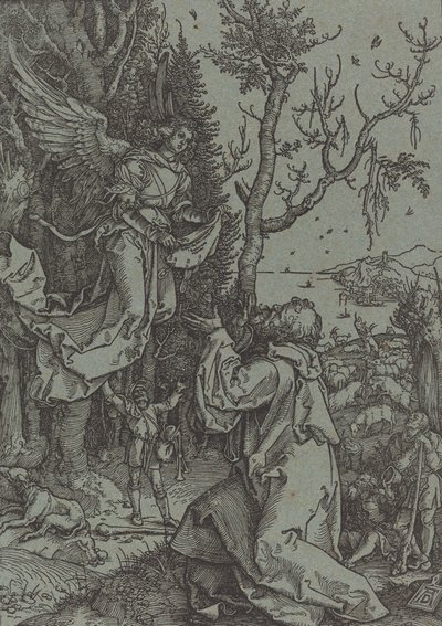Joachim und der Engel, ca. 1504 von Albrecht Dürer