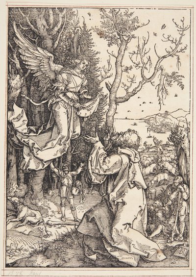 Joachim und der Engel von Albrecht Dürer