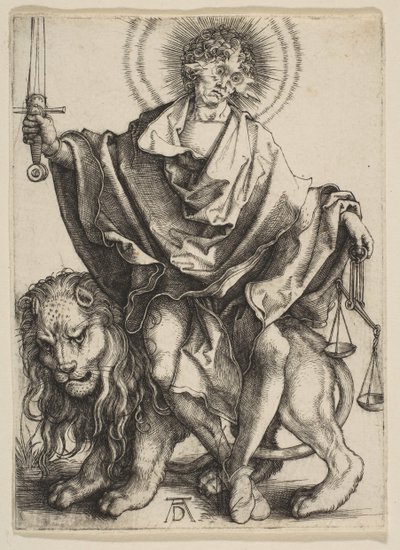 Gerechtigkeit, ca. 1499 von Albrecht Dürer
