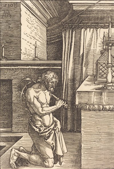 König David tut Buße von Albrecht Dürer