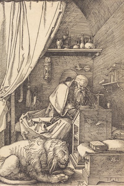 Heiliger Hieronymus in seiner Zelle, 1511 von Albrecht Dürer