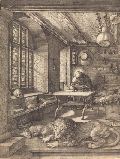 Heiliger Hieronymus in seinem Studierzimmer, 1514 von Albrecht Dürer