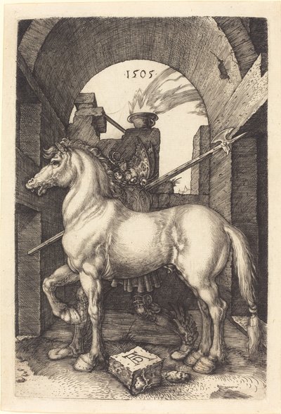 Kleines Pferd von Albrecht Dürer