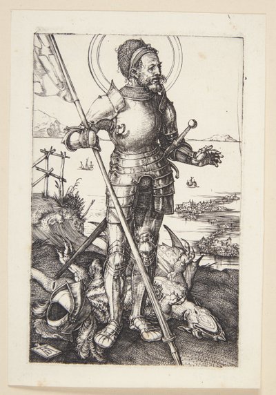 St. Georg zu Fuß von Albrecht Dürer