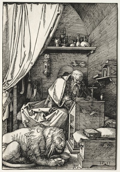 Der heilige Hieronymus in seiner Zelle von Albrecht Dürer
