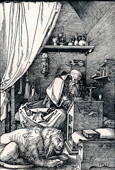 St. Hieronymus in seiner Zelle, 1511 1906 von Albrecht Dürer