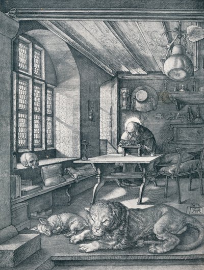 St. Hieronymus in seinem Studierzimmer, 1514 1906 von Albrecht Dürer