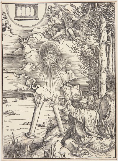 Der heilige Johannes verschlingt das Buch von Albrecht Dürer