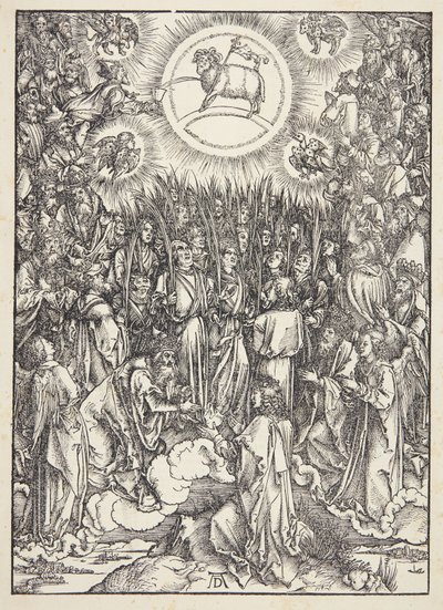 Die Anbetung des Lammes von Albrecht Dürer