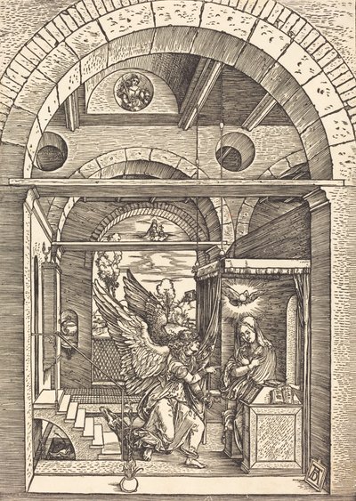 Die Verkündigung, ca. 1502-1504 von Albrecht Dürer