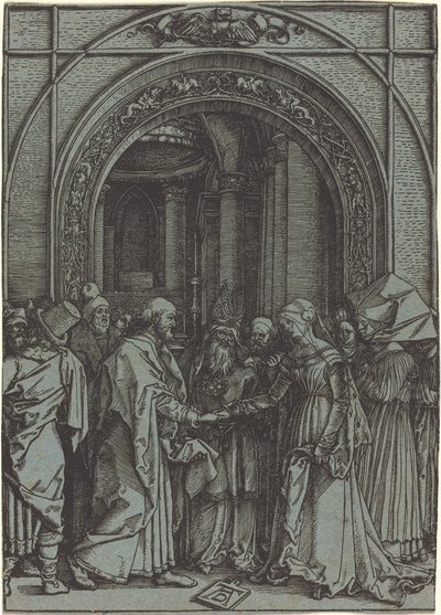 Die Verlobung der Jungfrau von Albrecht Dürer