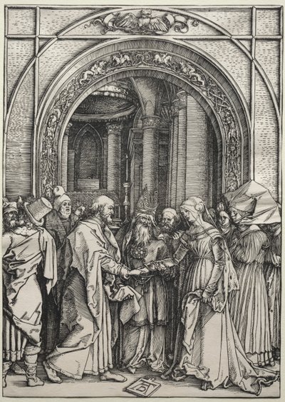 Die Verlobung der Jungfrau von Albrecht Dürer