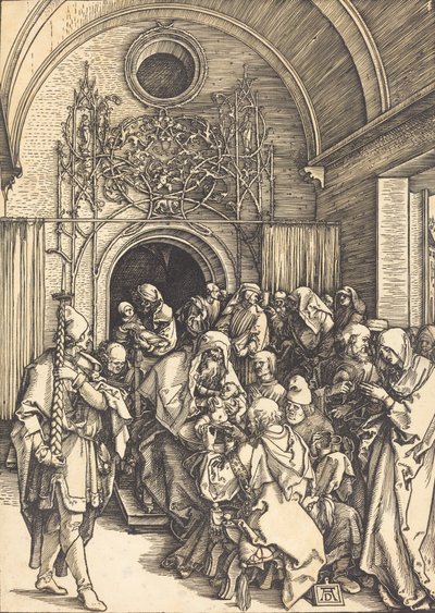 Die Beschneidung, ca. 1504-1505 von Albrecht Dürer
