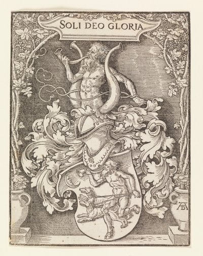 Das Wappen von Tschertie von Albrecht Dürer