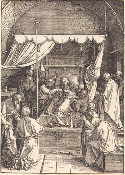 Der Tod der Jungfrau von Albrecht Dürer