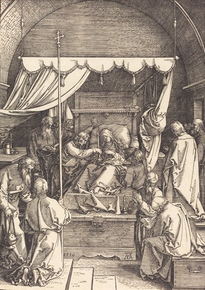 Der Tod der Jungfrau von Albrecht Dürer