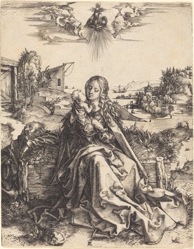 Die Heilige Familie mit der Maifliege von Albrecht Dürer