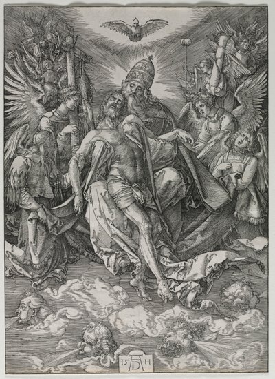 Die Heilige Dreifaltigkeit, 1511 von Albrecht Dürer