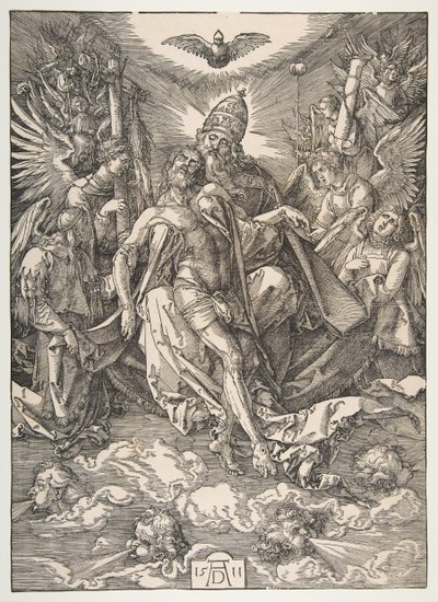 Die Heilige Dreifaltigkeit, 1511 von Albrecht Dürer