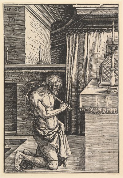 Der Büßer, 1510 von Albrecht Dürer