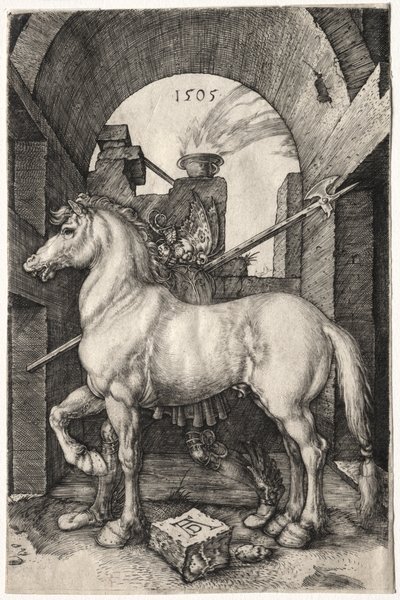 Das kleine Pferd von Albrecht Dürer