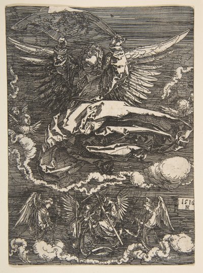 Das Schweißtuch von einem Engel gehalten von Albrecht Dürer