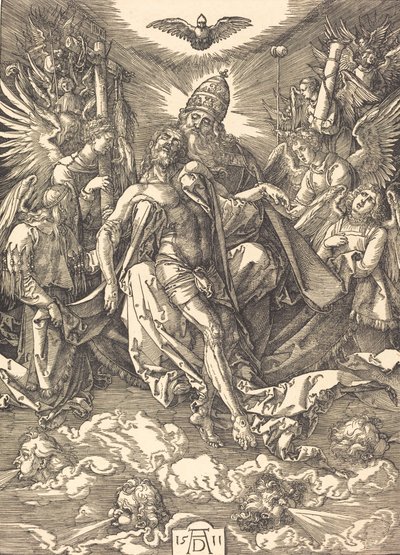 Die Dreifaltigkeit, 1511 von Albrecht Dürer