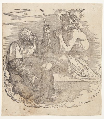 Titelseite: Die Verspottung Christi von Albrecht Dürer