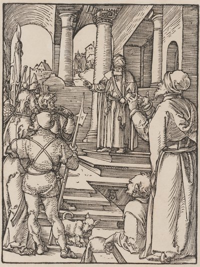 Christus vor Annas von Albrecht Dürer