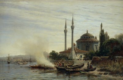 Goldenes Horn, Konstantinopel von Aleksei Petrovich Bogolyubov