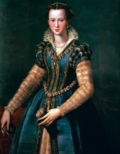 Maria de Medici, 1555 von Alessandro Allori