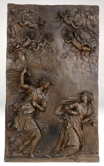 Die Verkündigung, ca. 1583 von Alessandro Vittoria