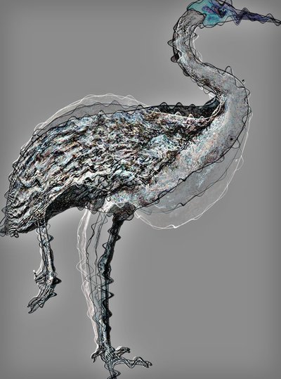 Vogel I, 2020 von Alex Caminker