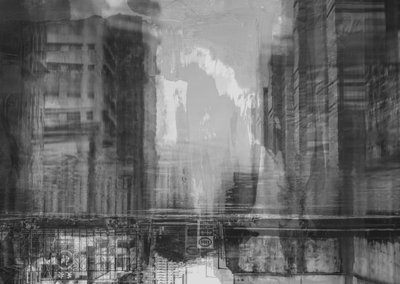 Nebel in der Stadt von Alex Caminker