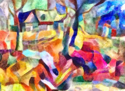 Haus im Wald von Alex Caminker