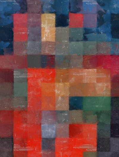Natur in geometrisch, 2017 von Alex Caminker