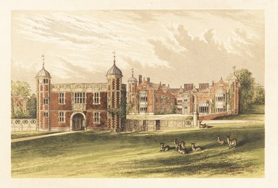 Charlecote, Warwick, England, 1880 (Gravur) von Alexander Francis (after) Lydon