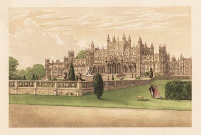 Eaton Hall, Cheshire, England von Alexander Francis (after) Lydon