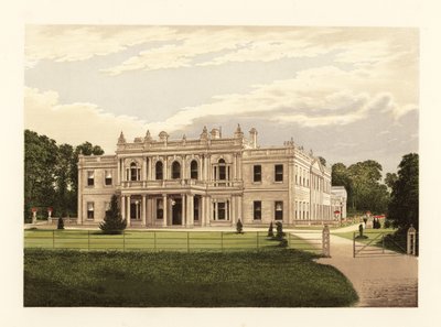 Rolleston Hall, Staffordshire, England von Alexander Francis (after) Lydon
