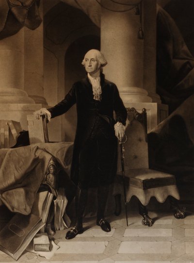 George Washington von Alexander Hay Ritchie