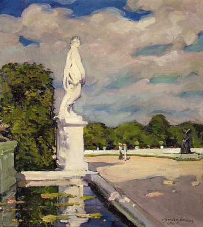 Auf der Terrasse, Versailles von Alexander Jamieson