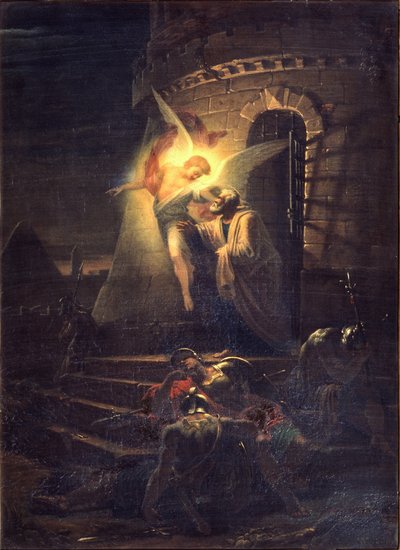 Die Befreiung des Heiligen Petrus, 1806 von Alexander Lavrentievich Vitberg