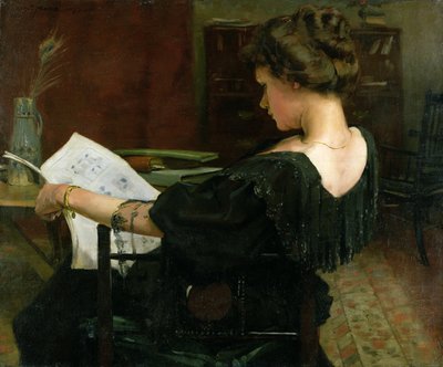 Porträt von Helen Gow von Alexander Mann