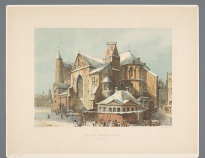 Liebfrauenbasilika in Maastricht von Alexander Schaepkens