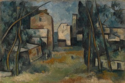 Stadtrand, 1919 von Alexander Vasilyevich Shevchenko