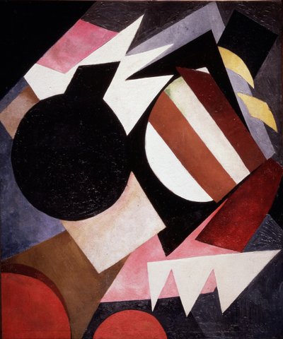 Konstruktivistisches Stillleben, 1917 von Alexandra Alexandrowna Exter
